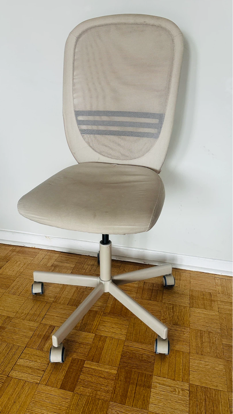 Office Chair - Beige Mesh Back - photo 2