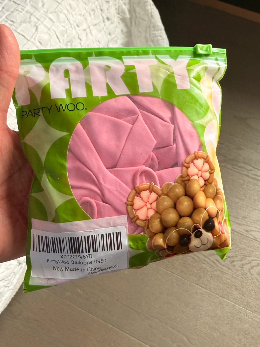 Party Woo Balloons - Pink