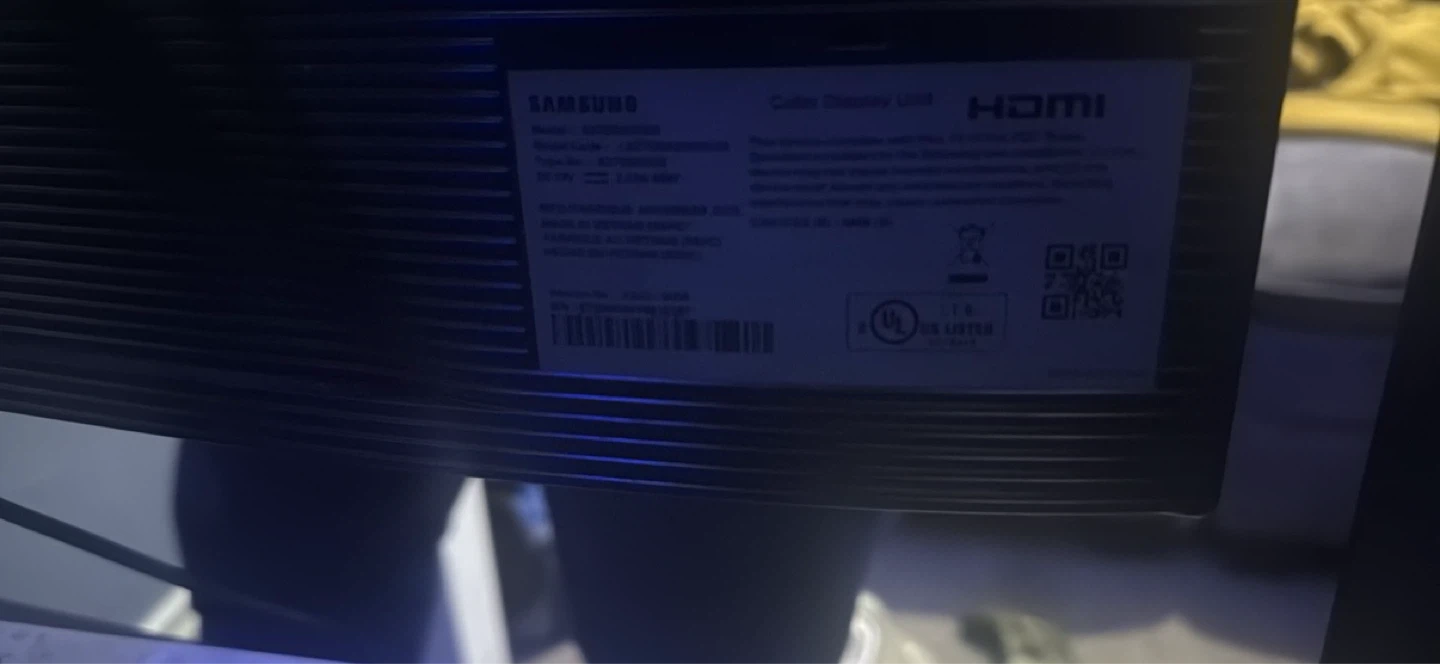 Samsung 2k,165 hz monitor - photo 3