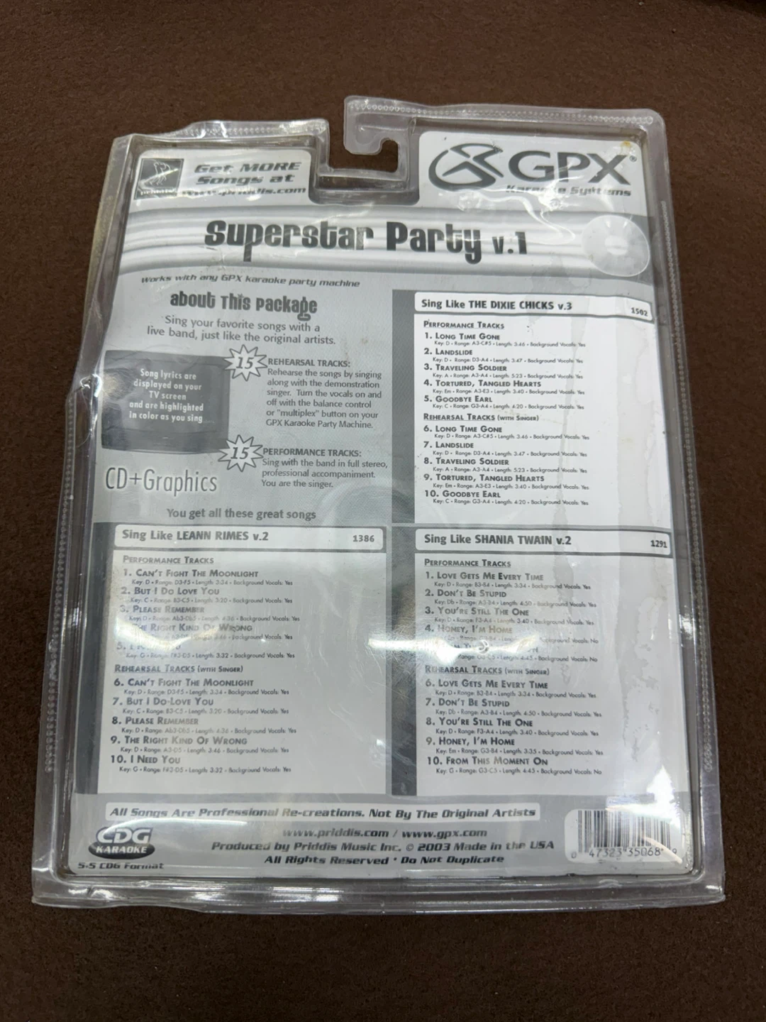 GPX Pro Sound Karaoke CD+G Party Packs - photo 3
