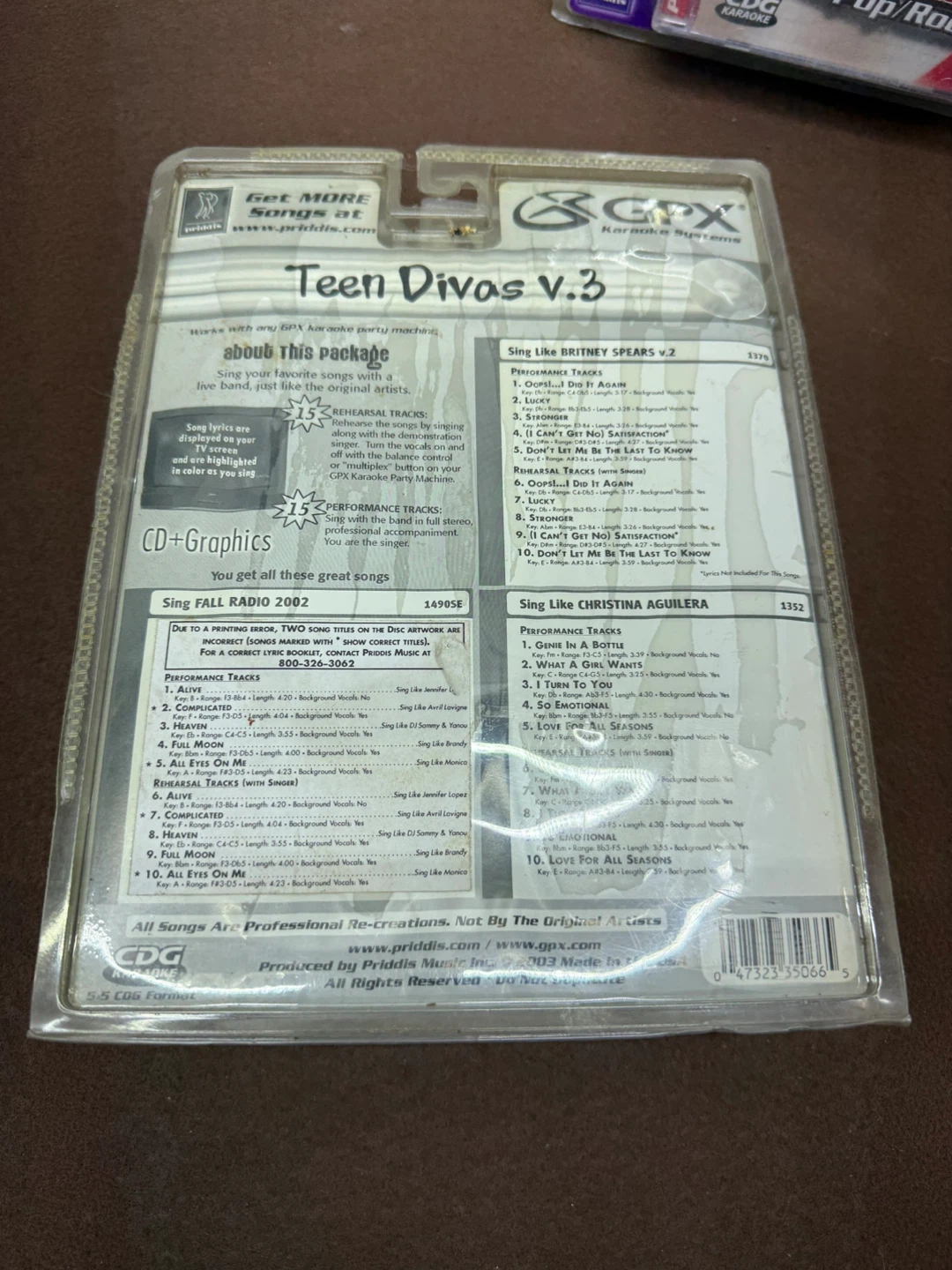 GPX Pro Sound Karaoke CD+G Party Packs - photo 4