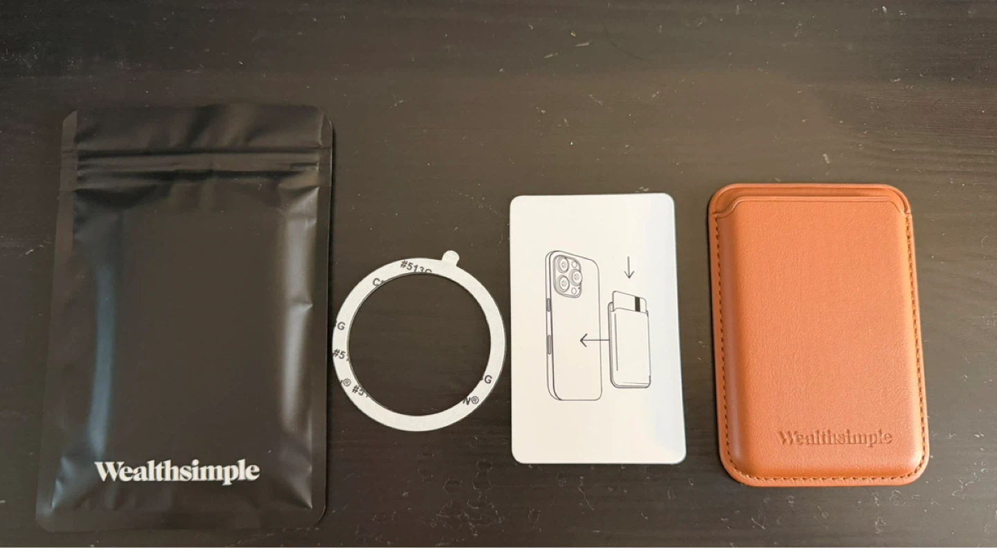 Wealthsimple Brown Leather Wallet - photo 3
