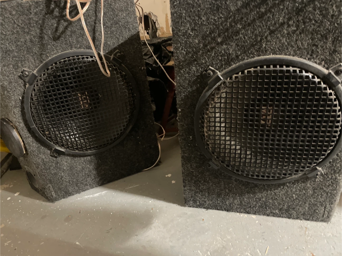 Dual Car Subwoofers can be used in the house too