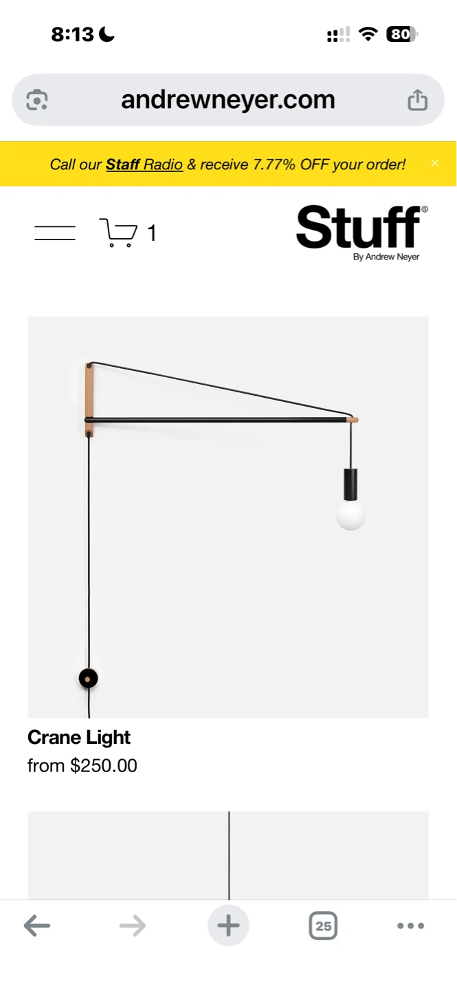Wall mounted Light