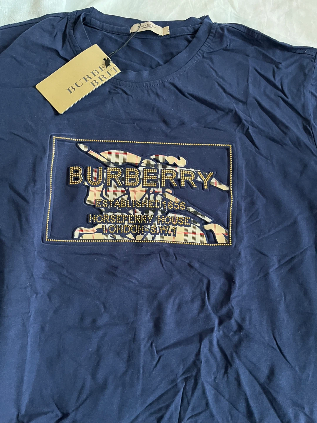 Burberry Brit Navy T-Shirt