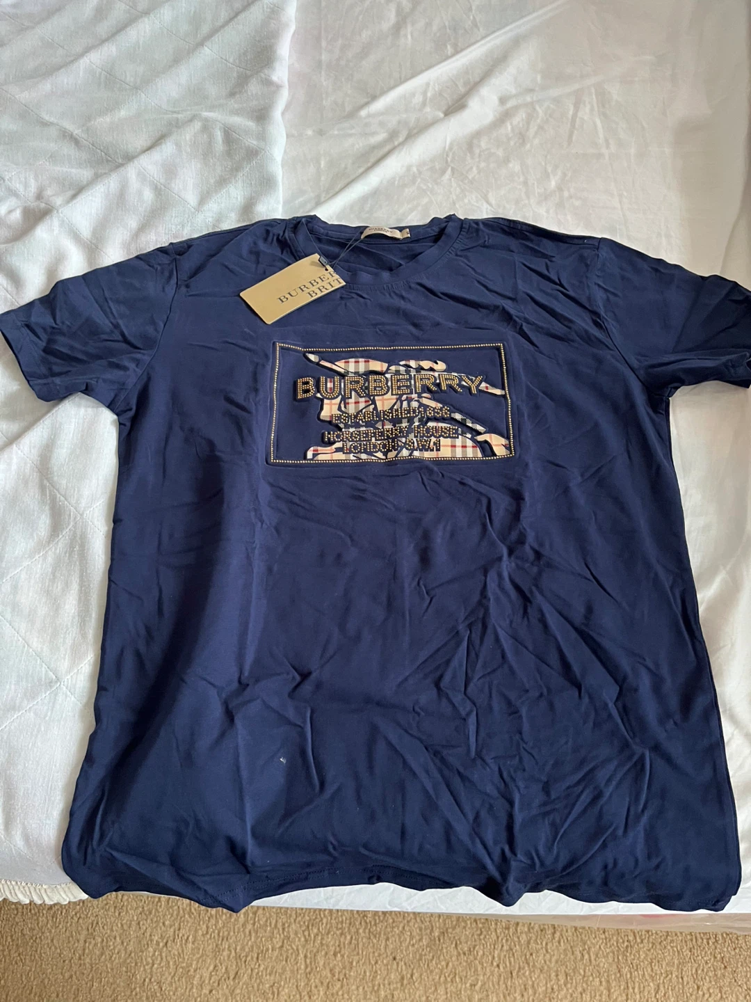Burberry Brit Navy T-Shirt - photo 2