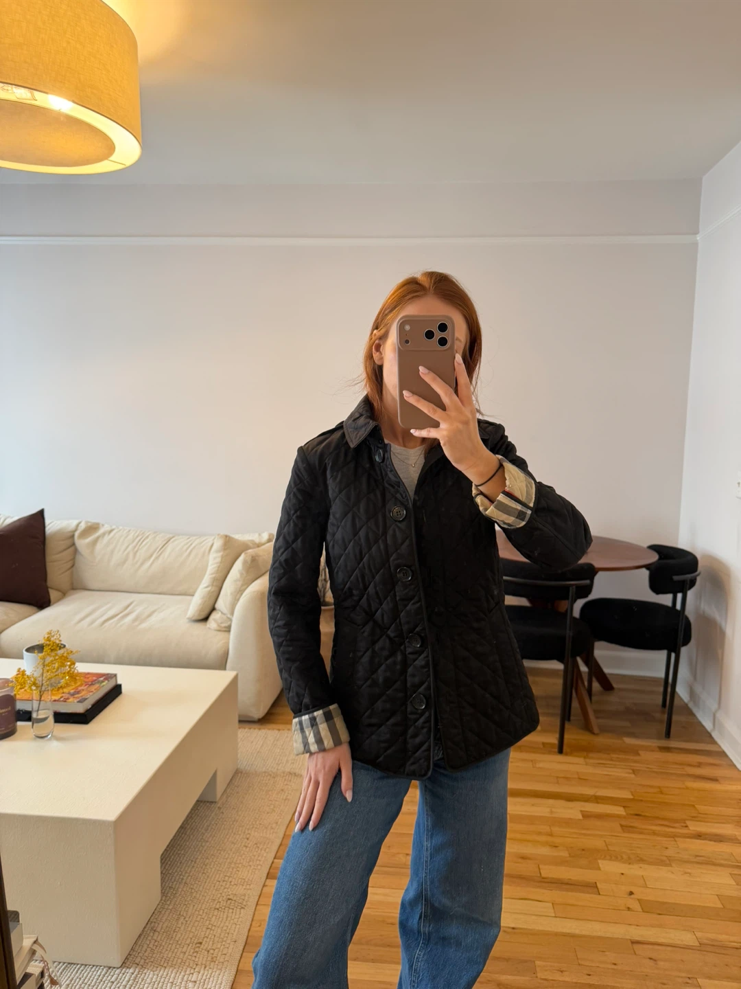 Burberry Black Quilted Jacket XS - photo 5