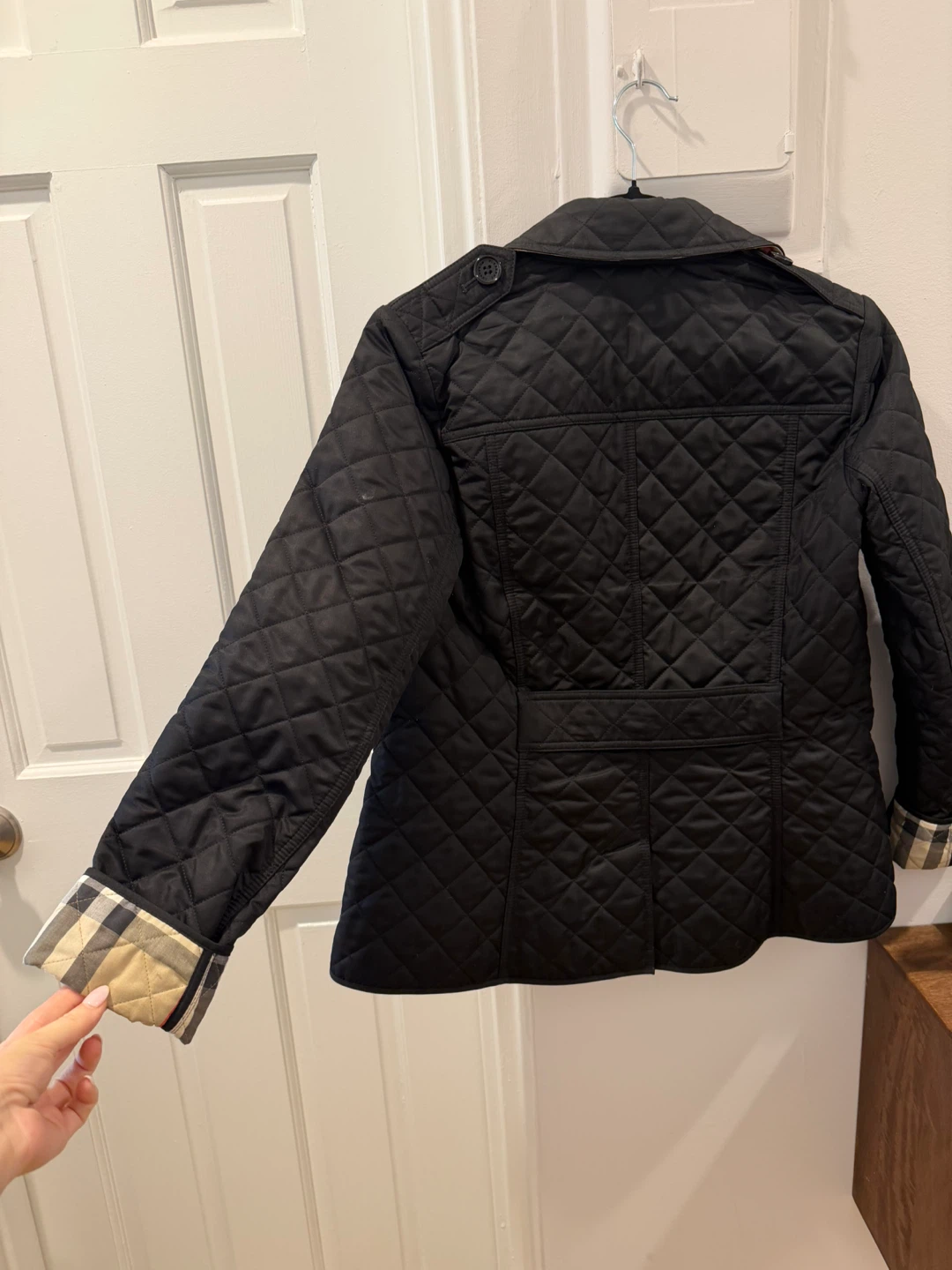 Burberry Black Quilted Jacket XS - photo 4