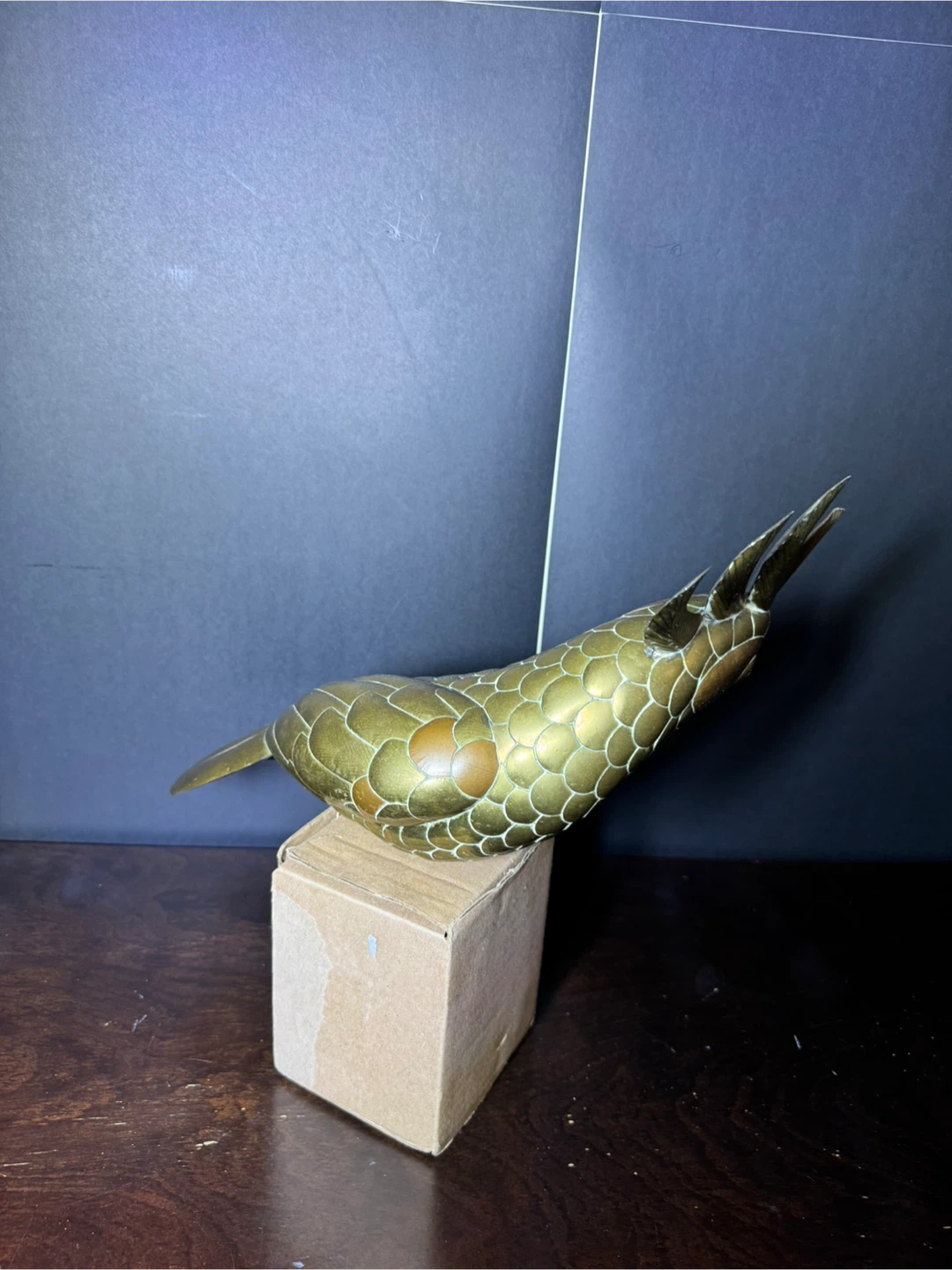 Brass Bird Figurine - photo 2
