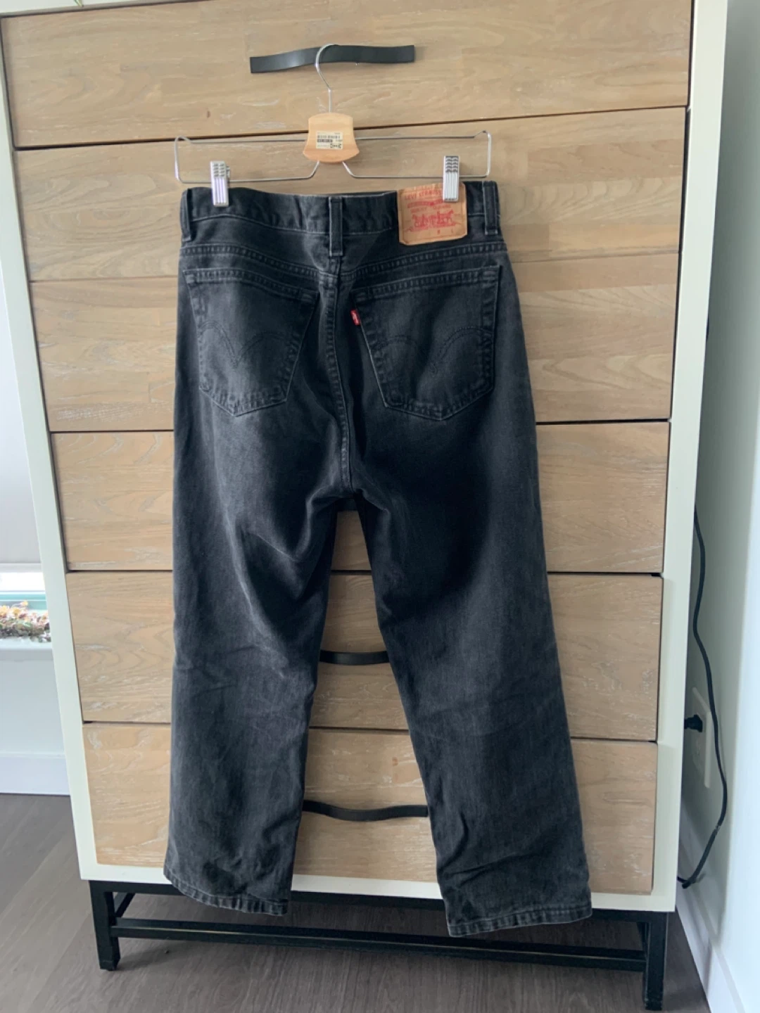 Levi's 501 Black Slim Fit Jeans - photo 5