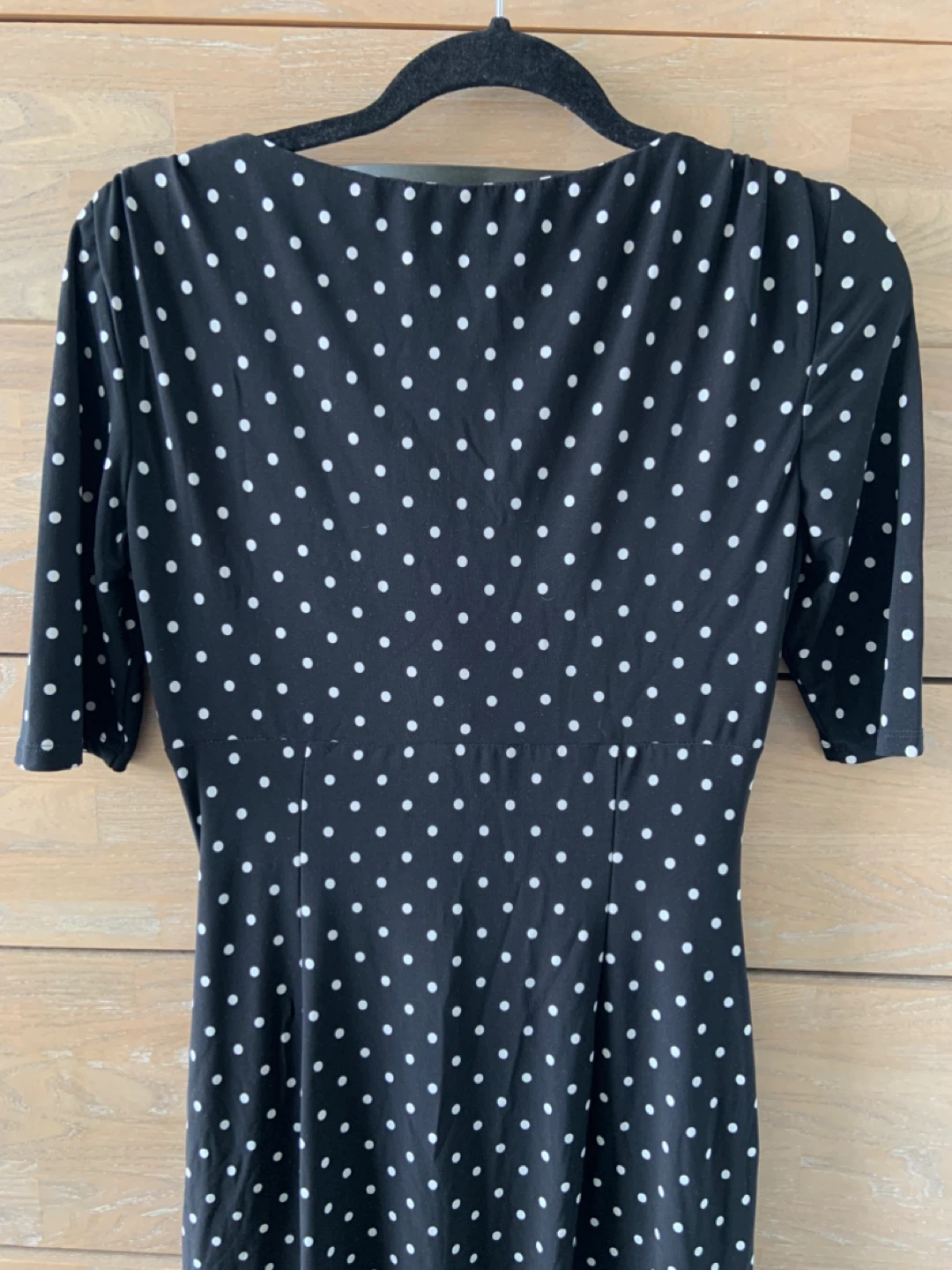 Lauren Ralph Lauren Black Polka Dot Sheath Dress - photo 5