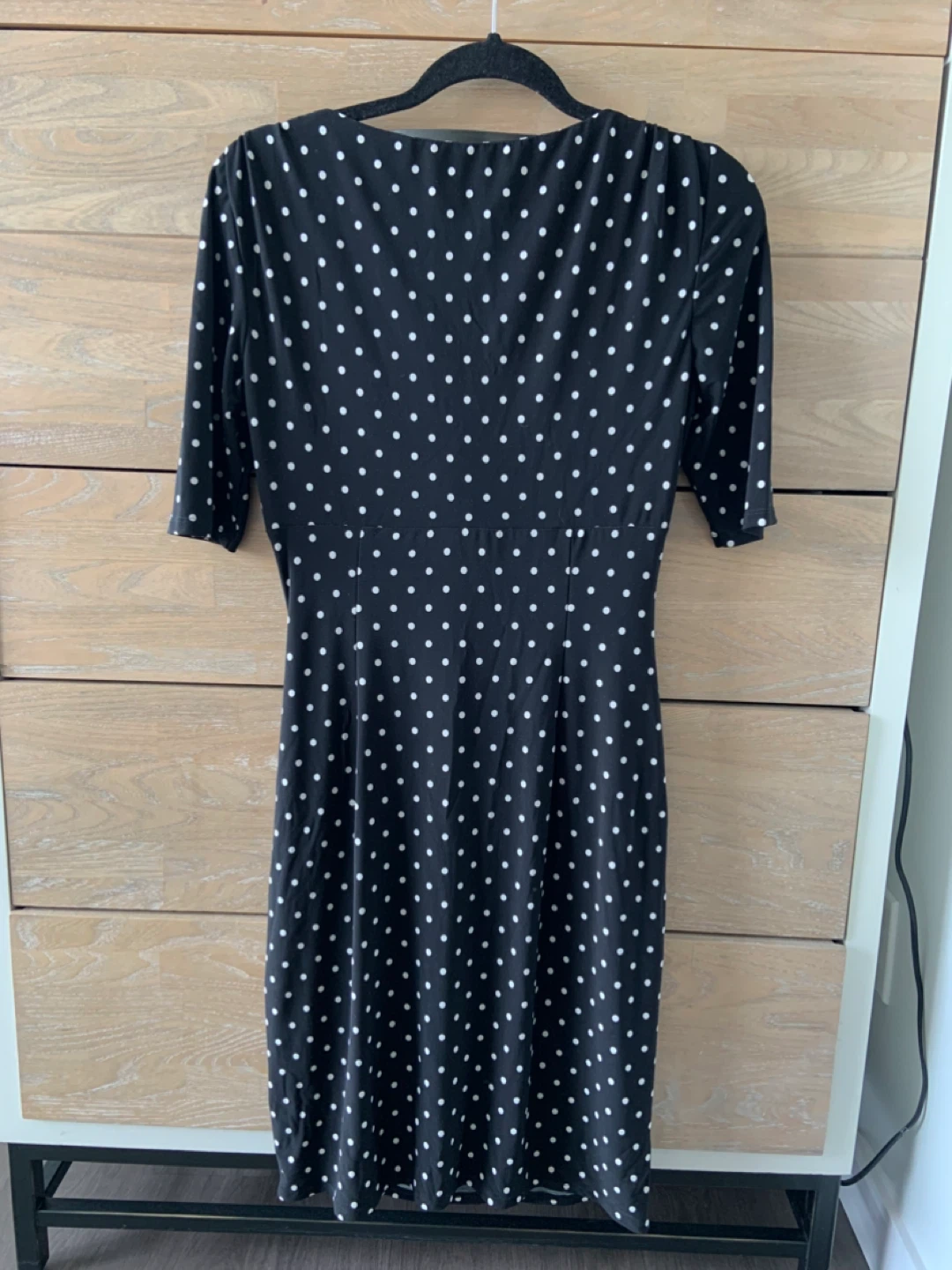 Lauren Ralph Lauren Black Polka Dot Sheath Dress - photo 4
