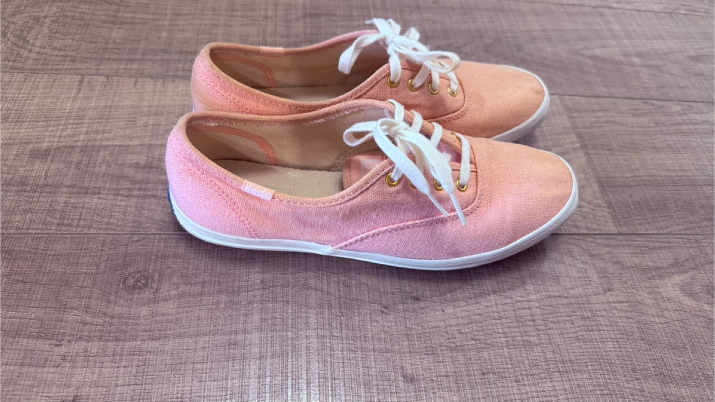Keds Pink Canvas Sneakers