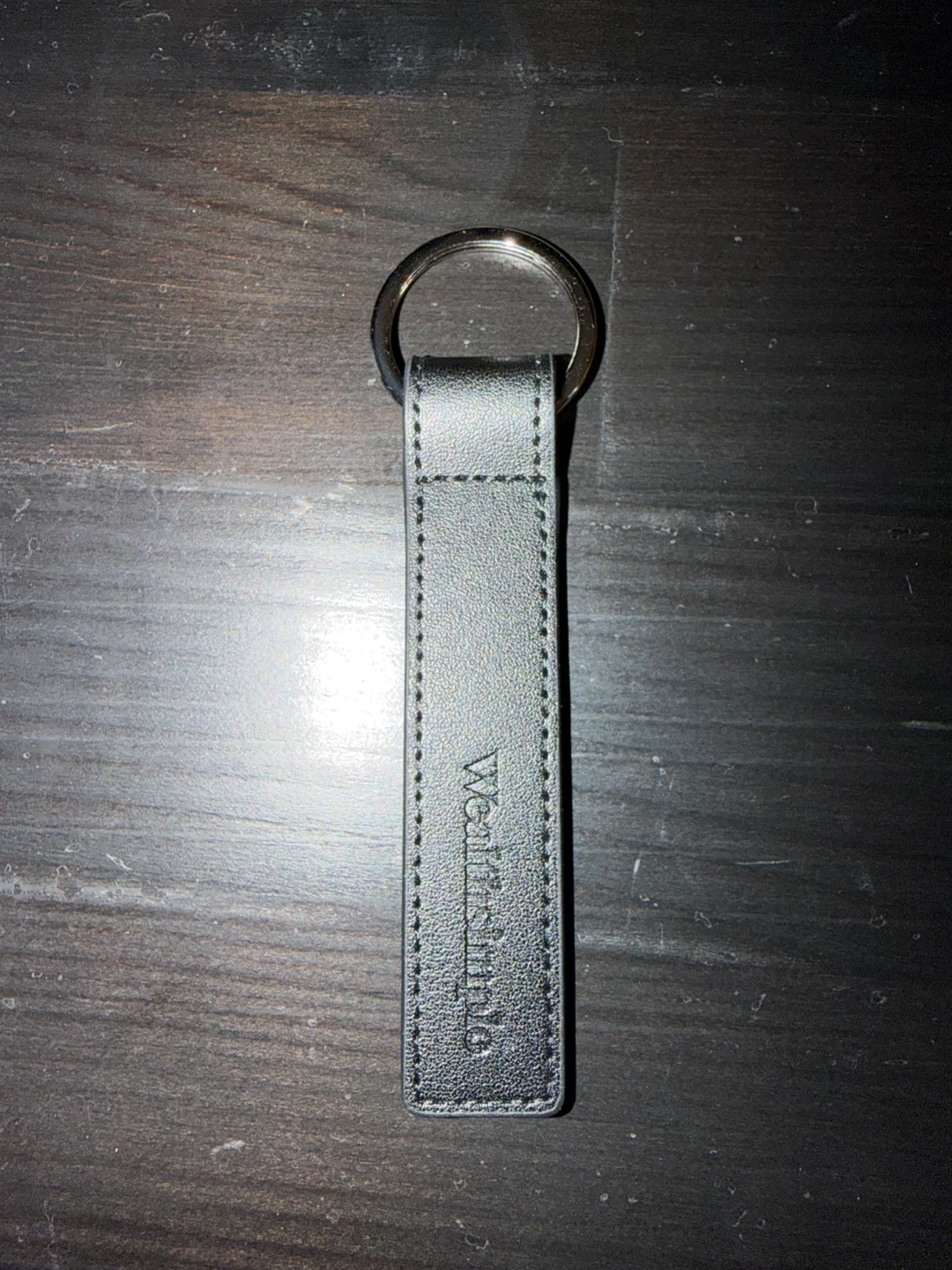 Wealthsimple Faux Leather Keychain - photo 4