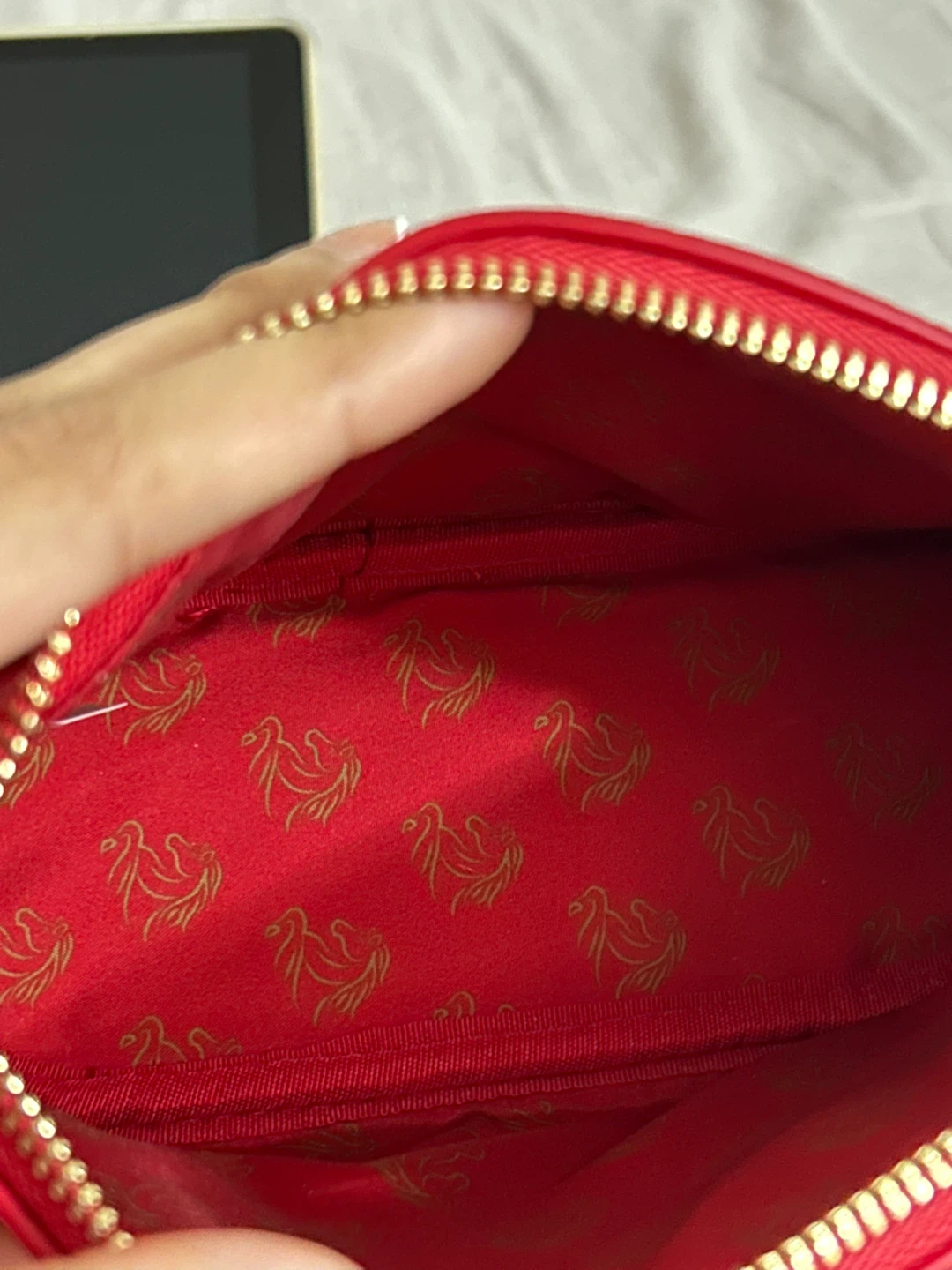 Sephora Red Cosmetic Pouch with Samples - photo 4