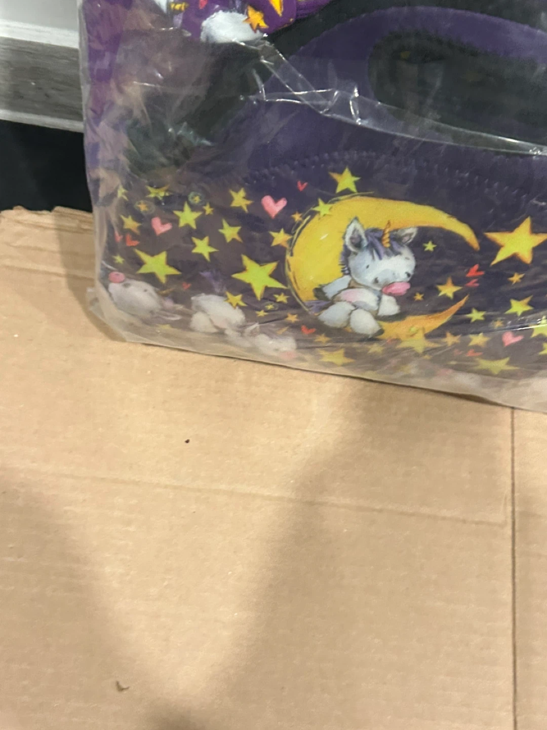 Purple Unicorn Star Backpack - photo 3