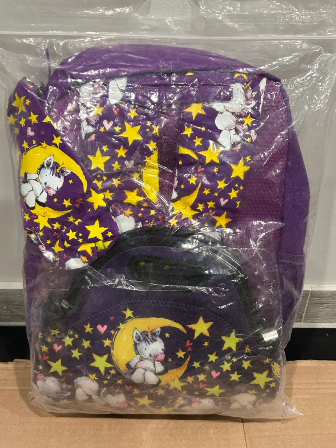 Purple Unicorn Star Backpack - photo 2