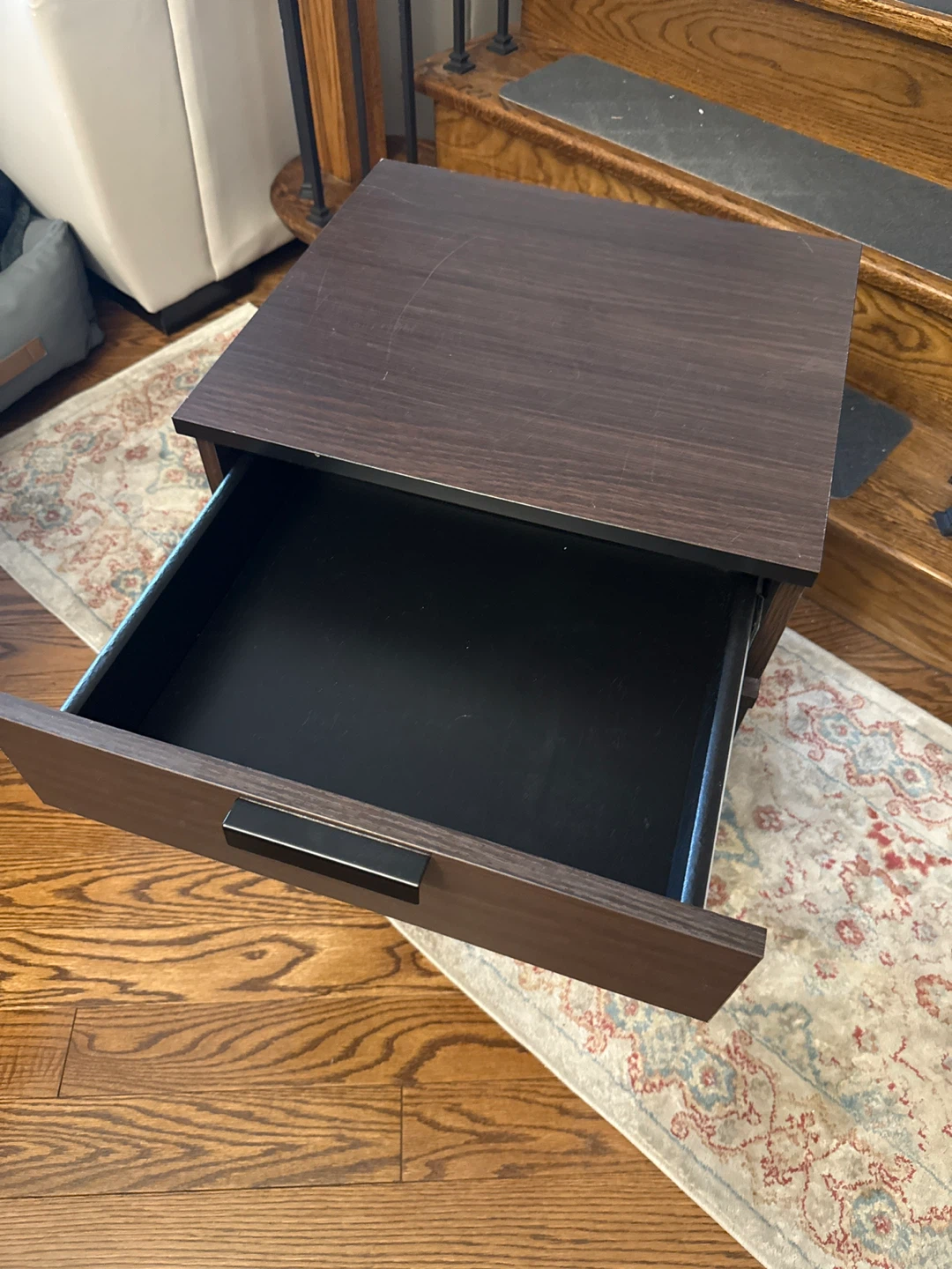 End Table with Drawer and Shelf - photo 2