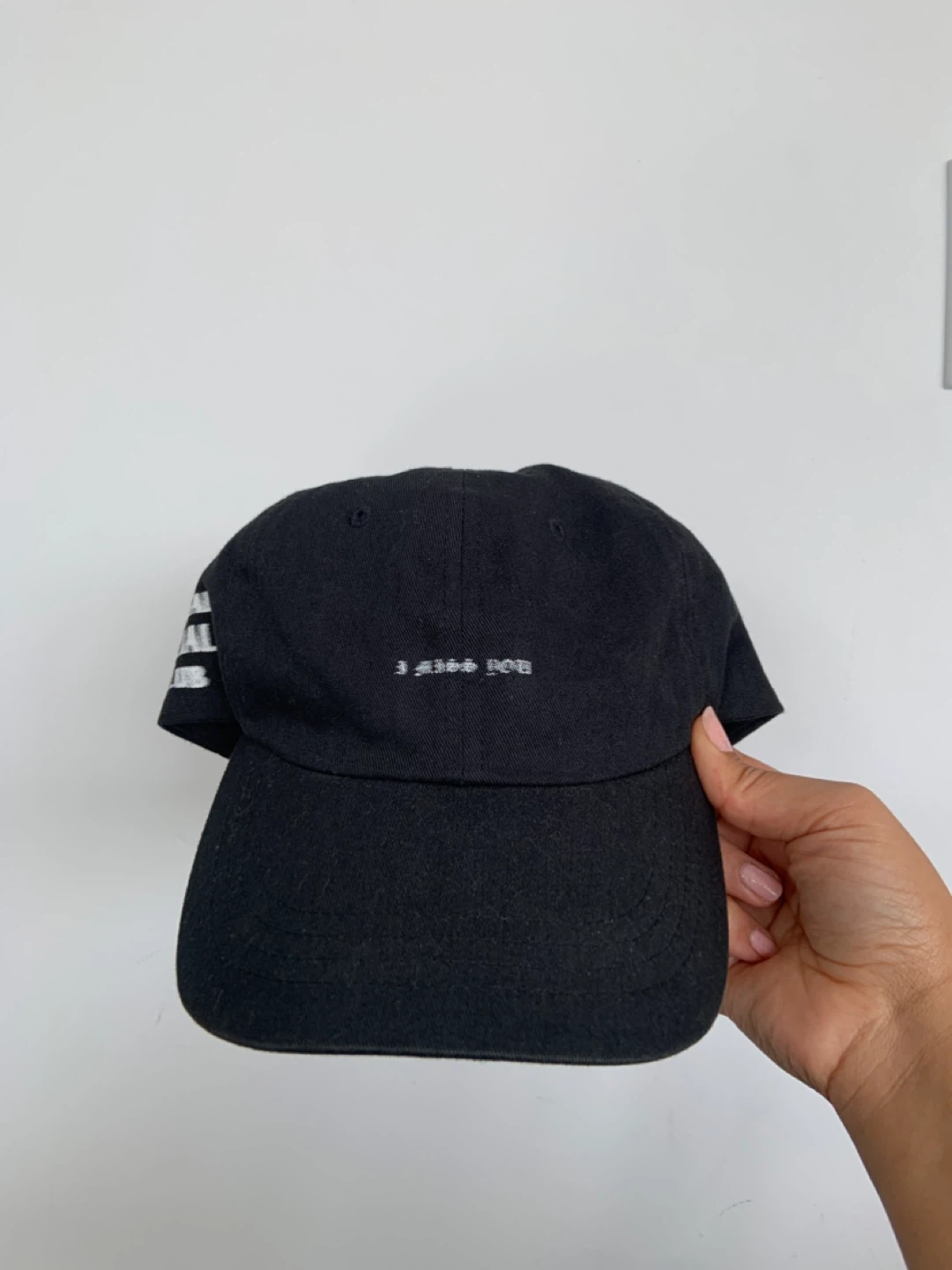 Anti Social Social Club Black Baseball Cap
