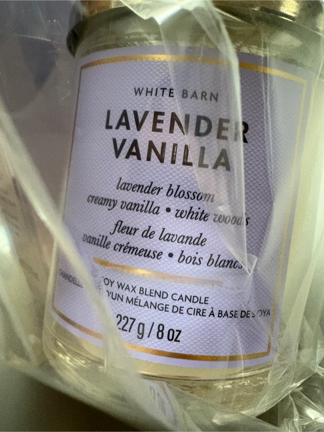 Bath and Body Lavender Soap & White Barn Candle Set - photo 3