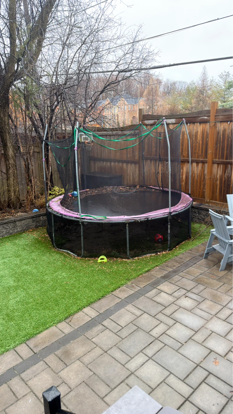 12ft. Round Trampoline with Safety Net