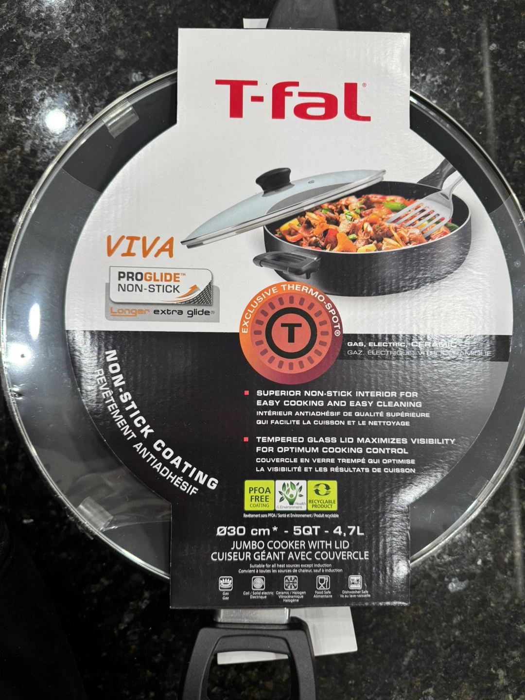 T-fal Viva 5QT Jumbo Cooker with Lid - photo 2