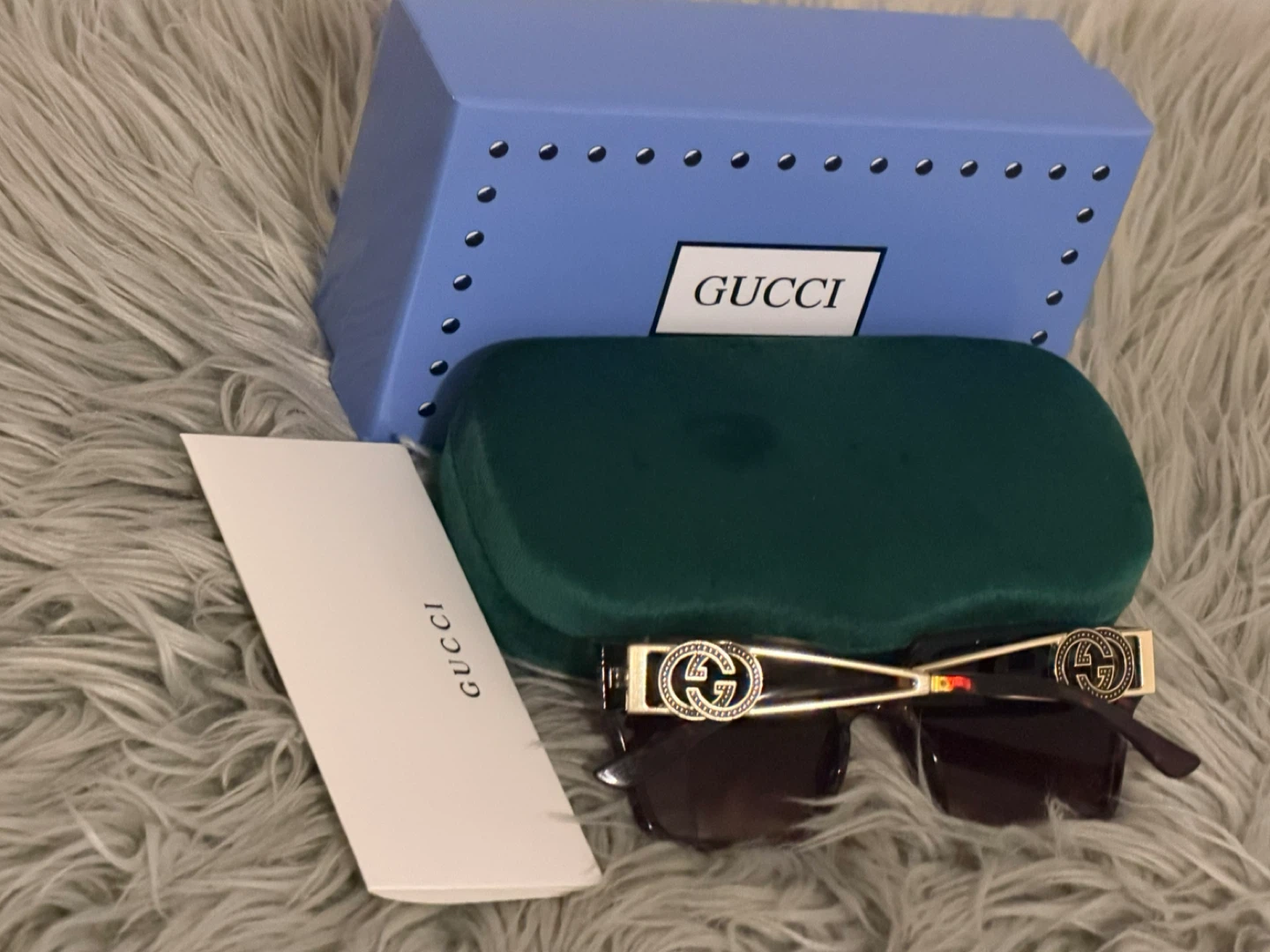 Gucci Tortoiseshell Square Sunglasses - photo 3