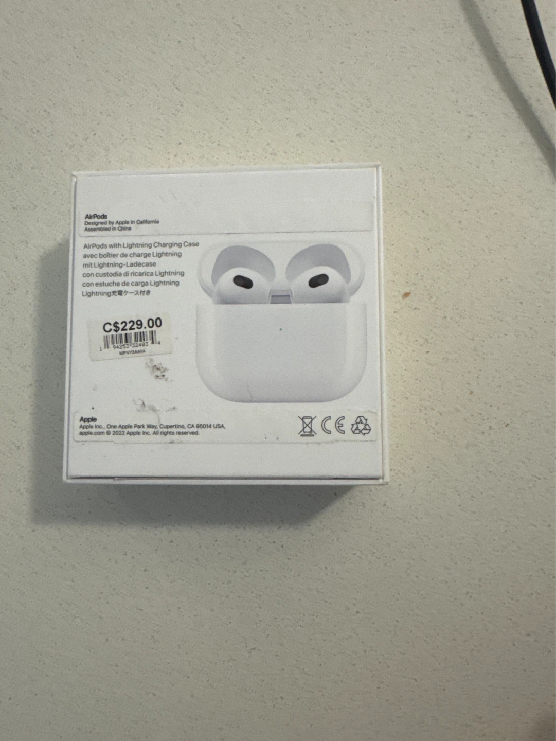 Apple AirPods (3rd Generation) with Lightning Charging Case - photo 2