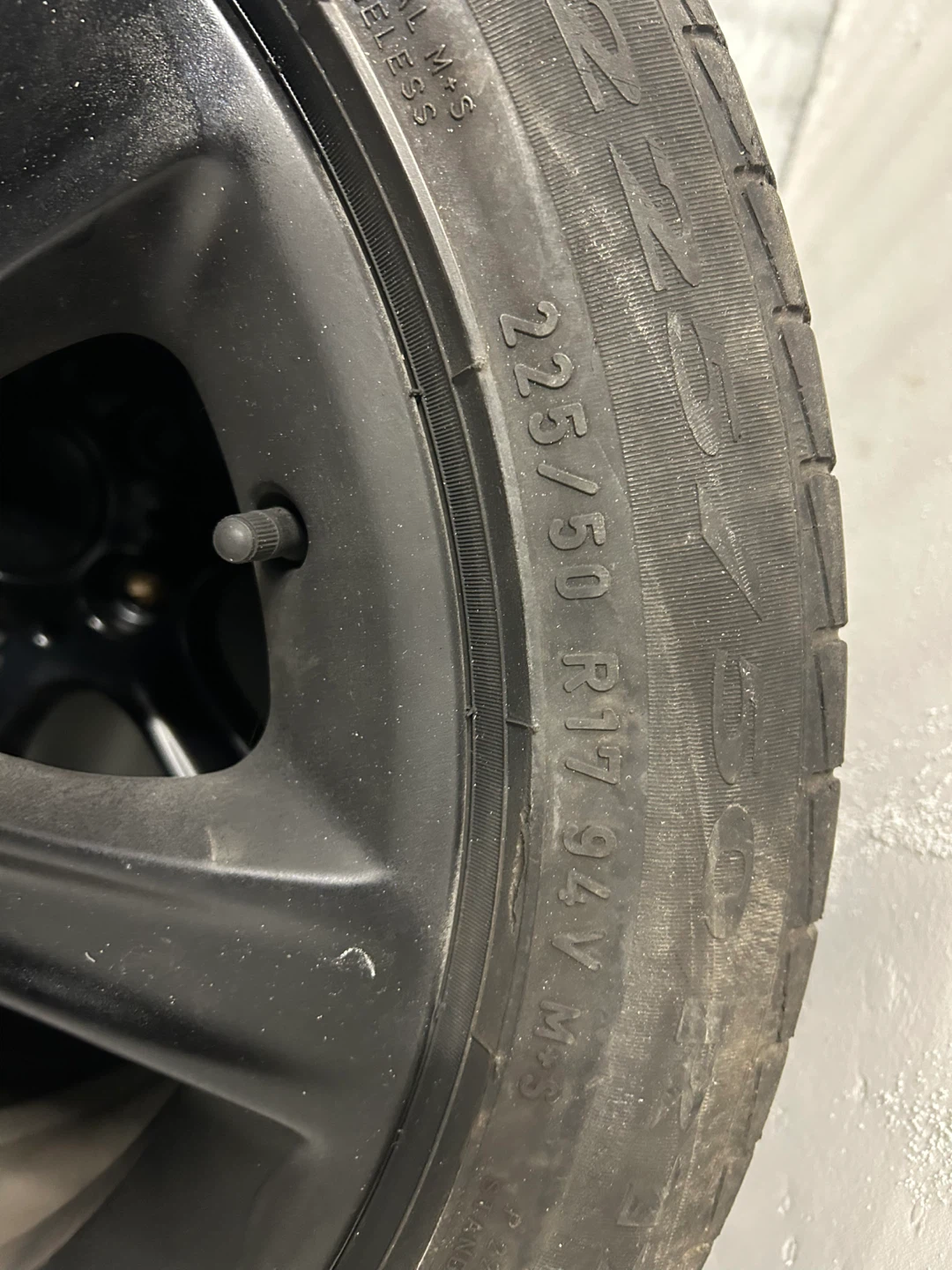 Two Rims in a box and two tires with rims. 4pcs