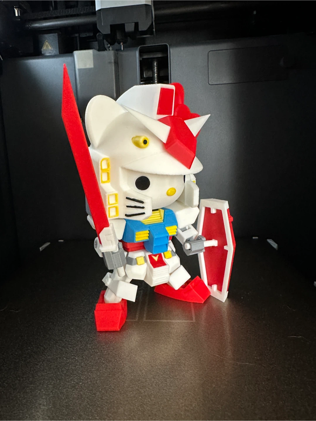 Hello Kitty Gundam Action Figure - photo 4