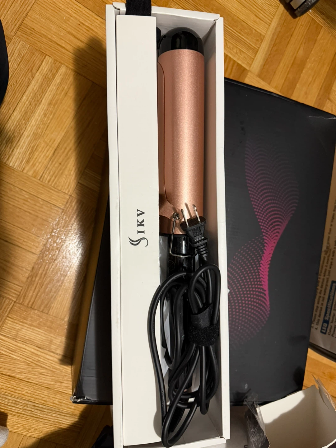 IKOV 2 Inch Extra Long Barrel Curling Iron - photo 2