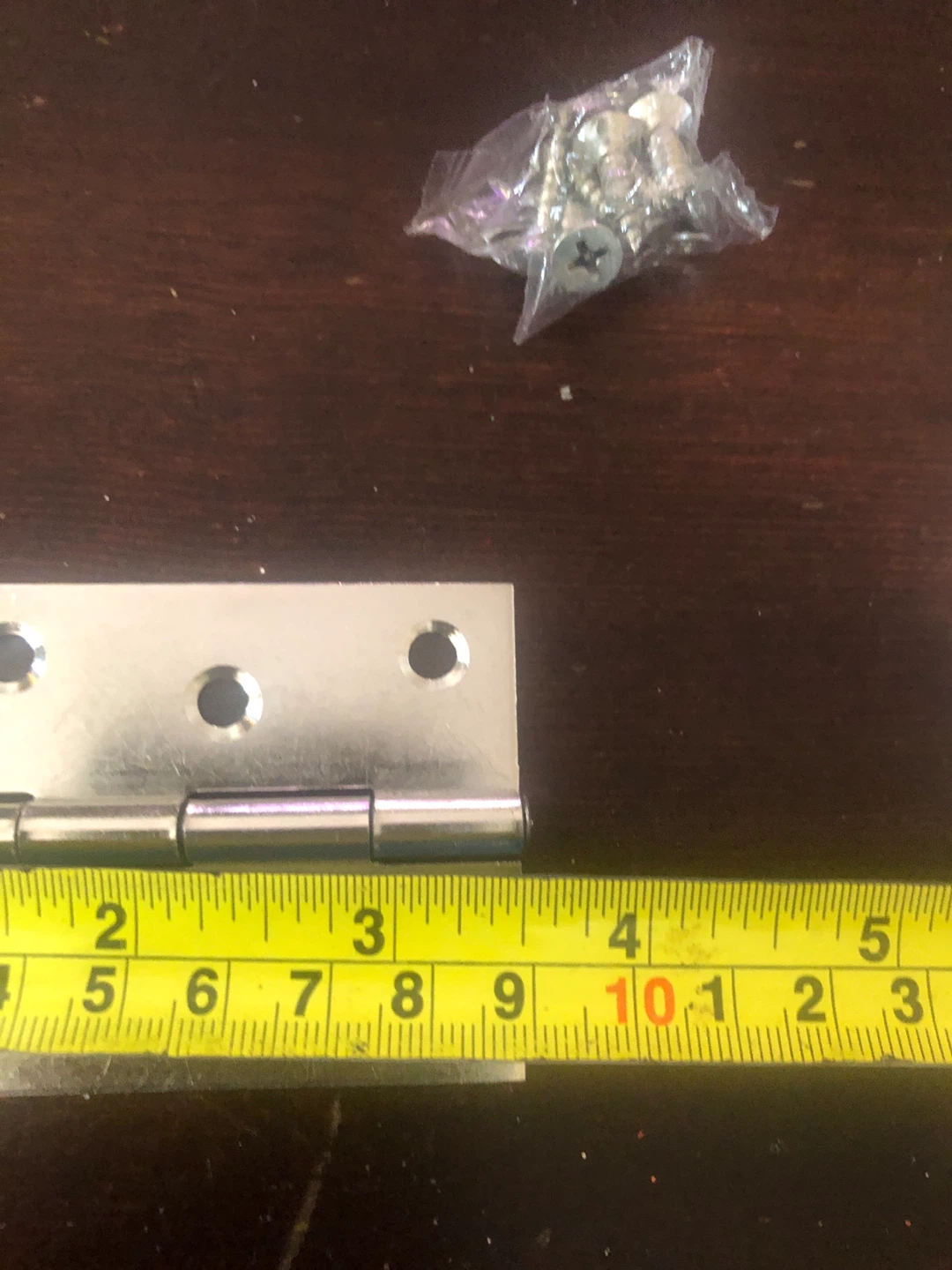 Stainless Hinges & Screws: 3.50” x 2” (2). NEW. - photo 2