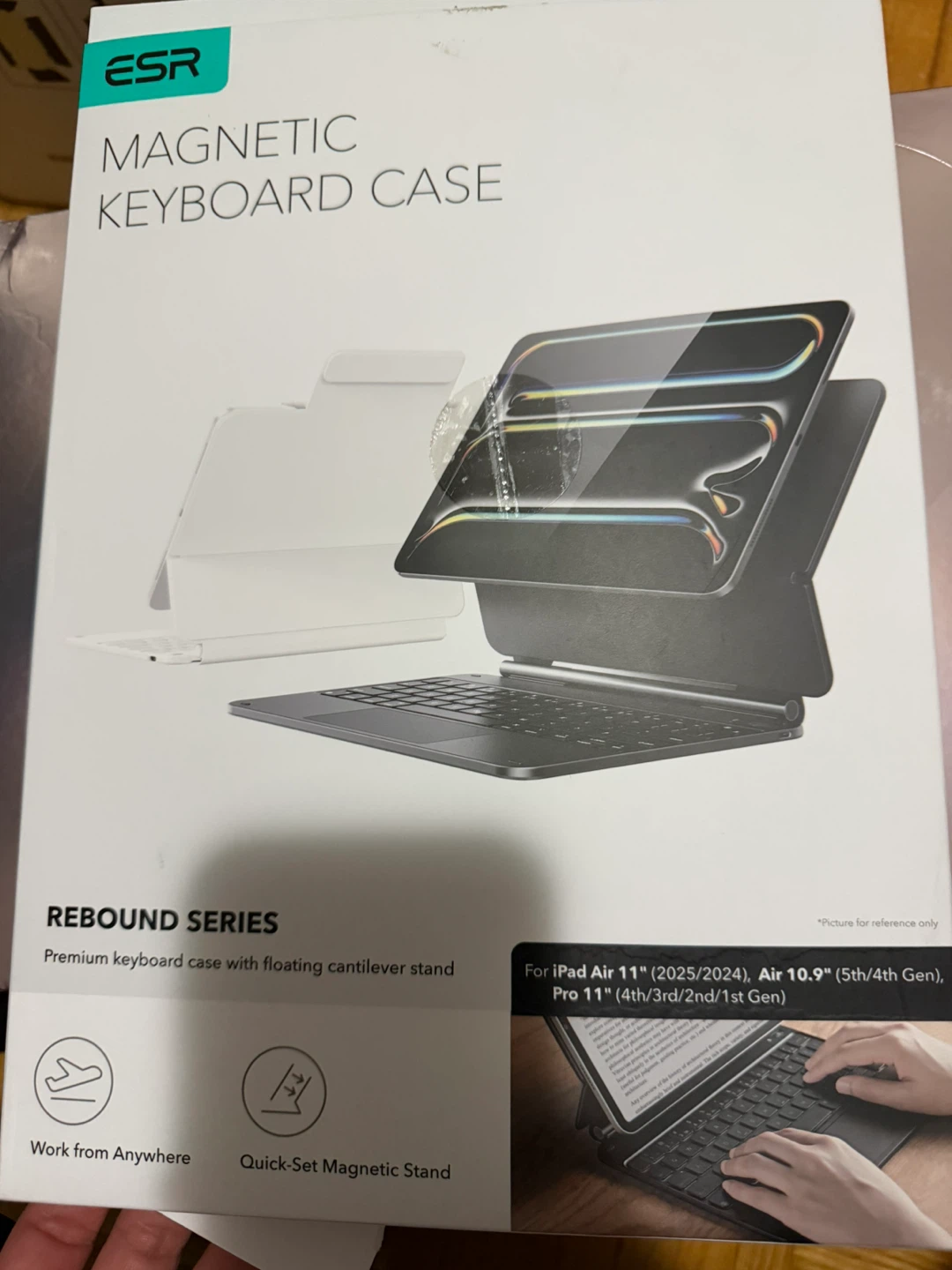 ESR Rebound Series Magnetic Keyboard Case for iPad Air/Pro