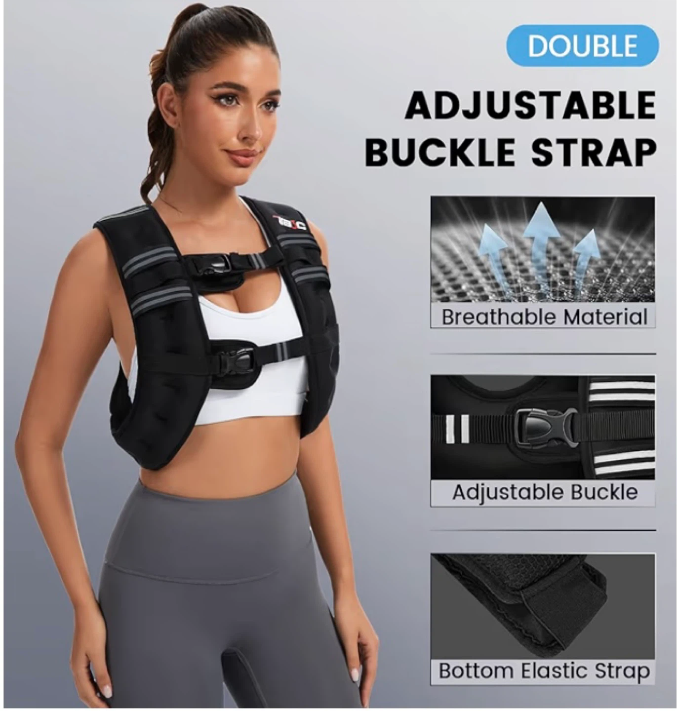 New 20lbs Weighted Vest - photo 2