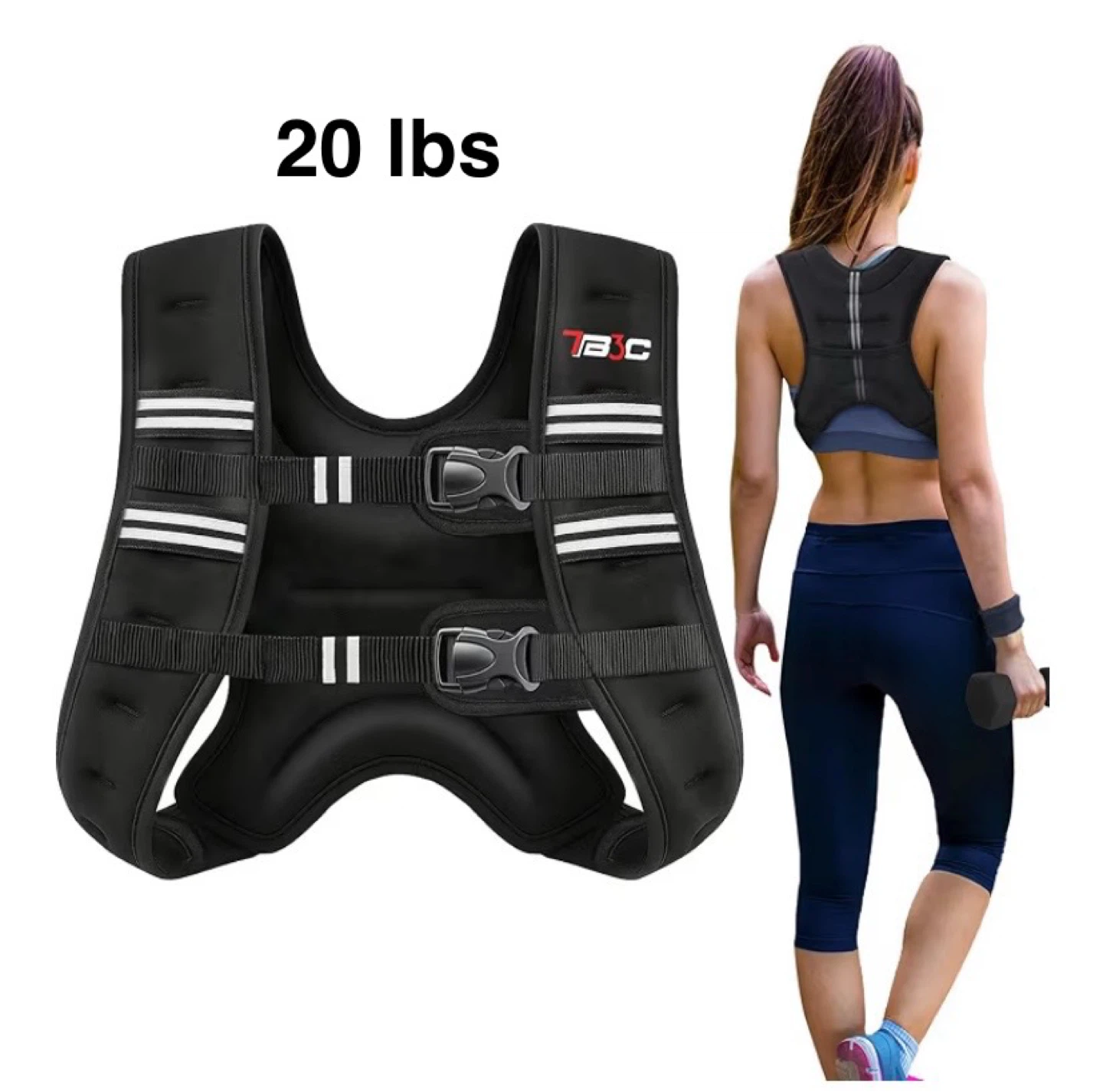 New 20lbs Weighted Vest