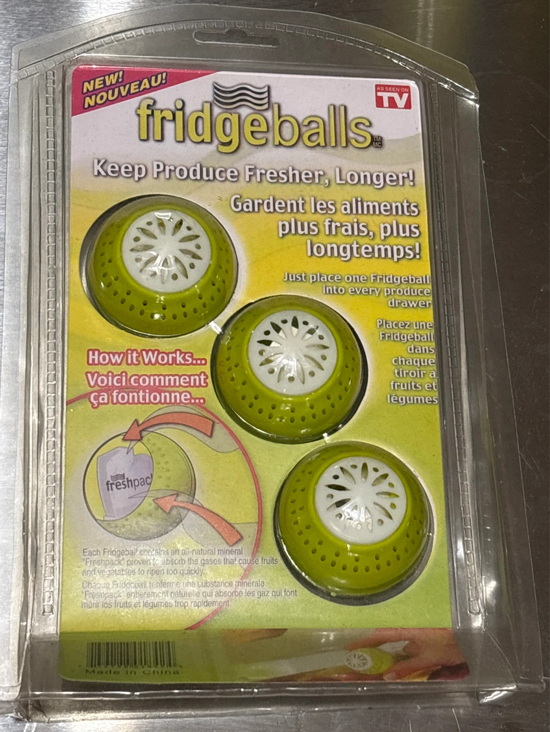 Fridgeballs Produce Freshener Pack - photo 2