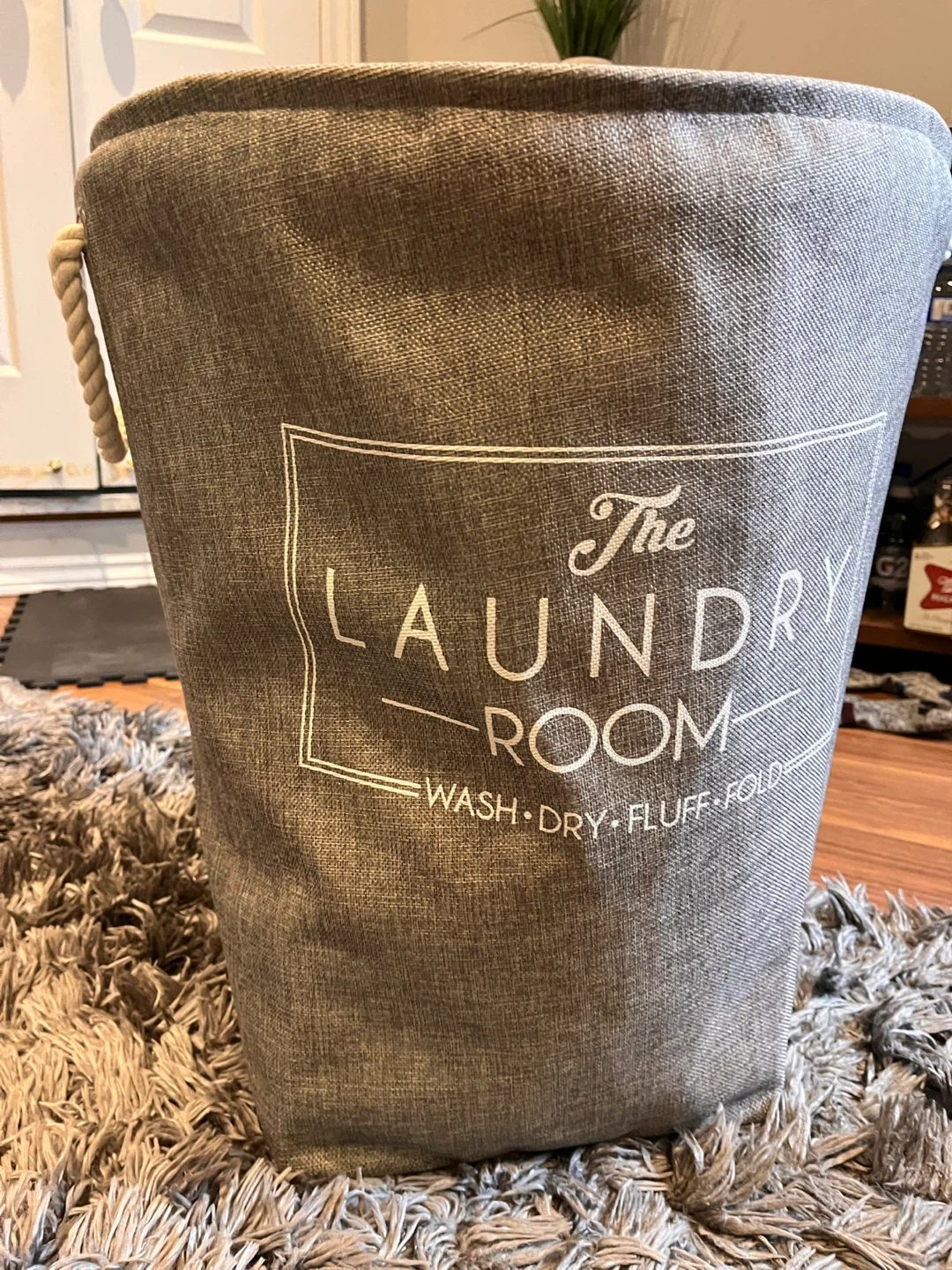 New Laundry Room Storage Basket