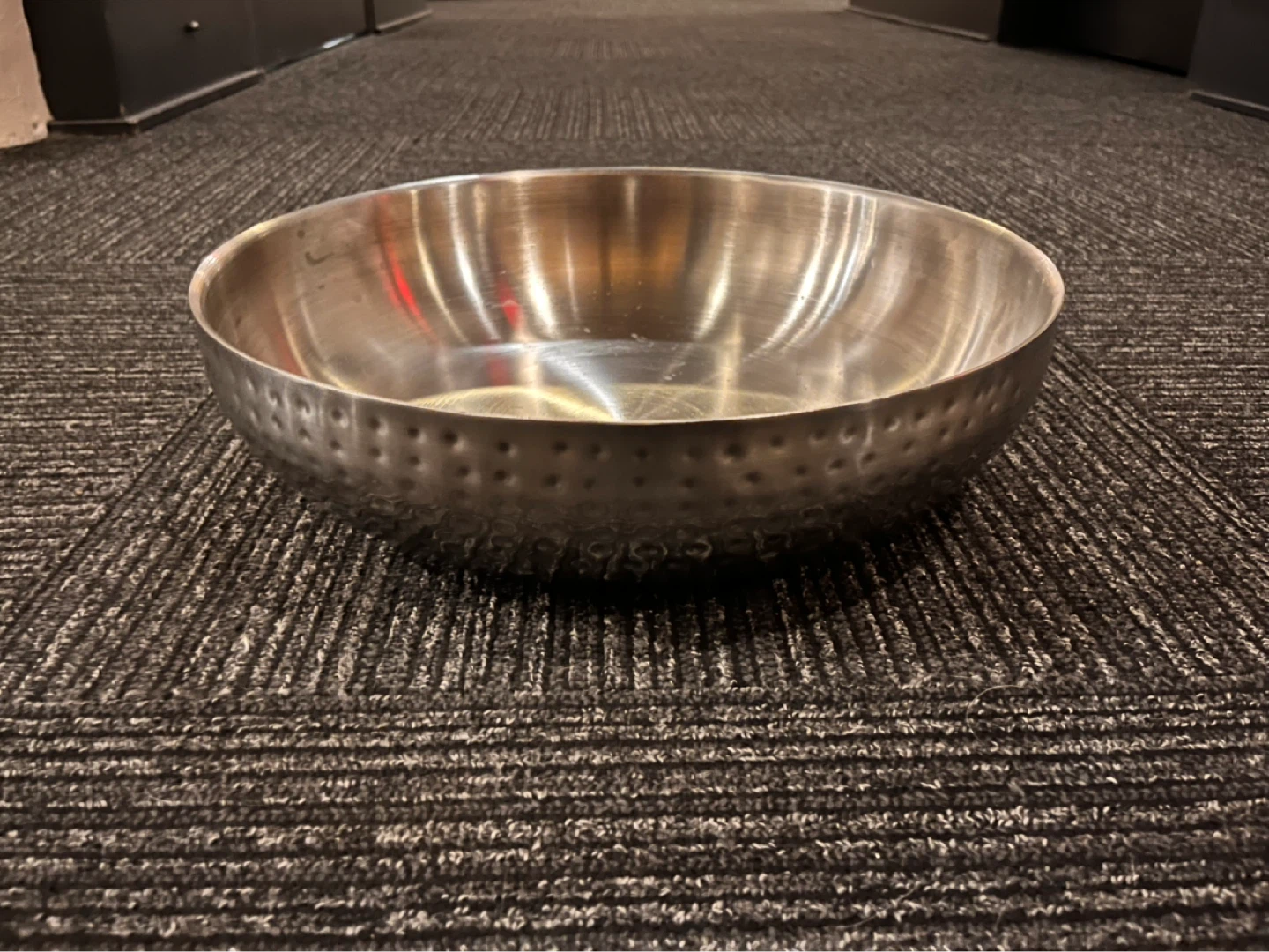 14.5 inches- Metal Serving Bowl
