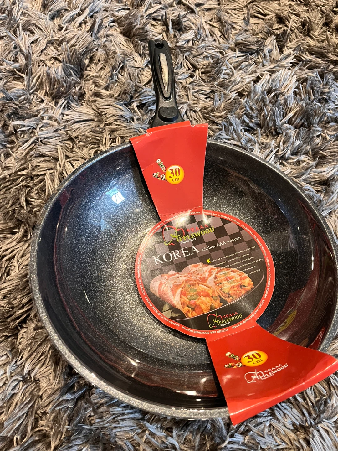 Applewood Korea Kitchen Wok Pan 30 cm - photo 2