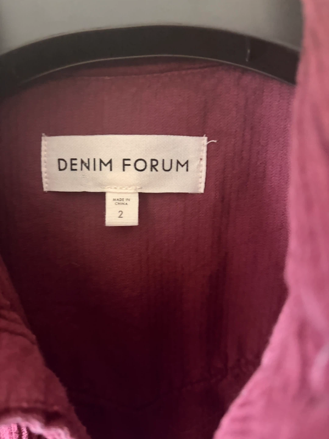 DENIM FORUM Corduroy Shirt Size 2 - photo 4