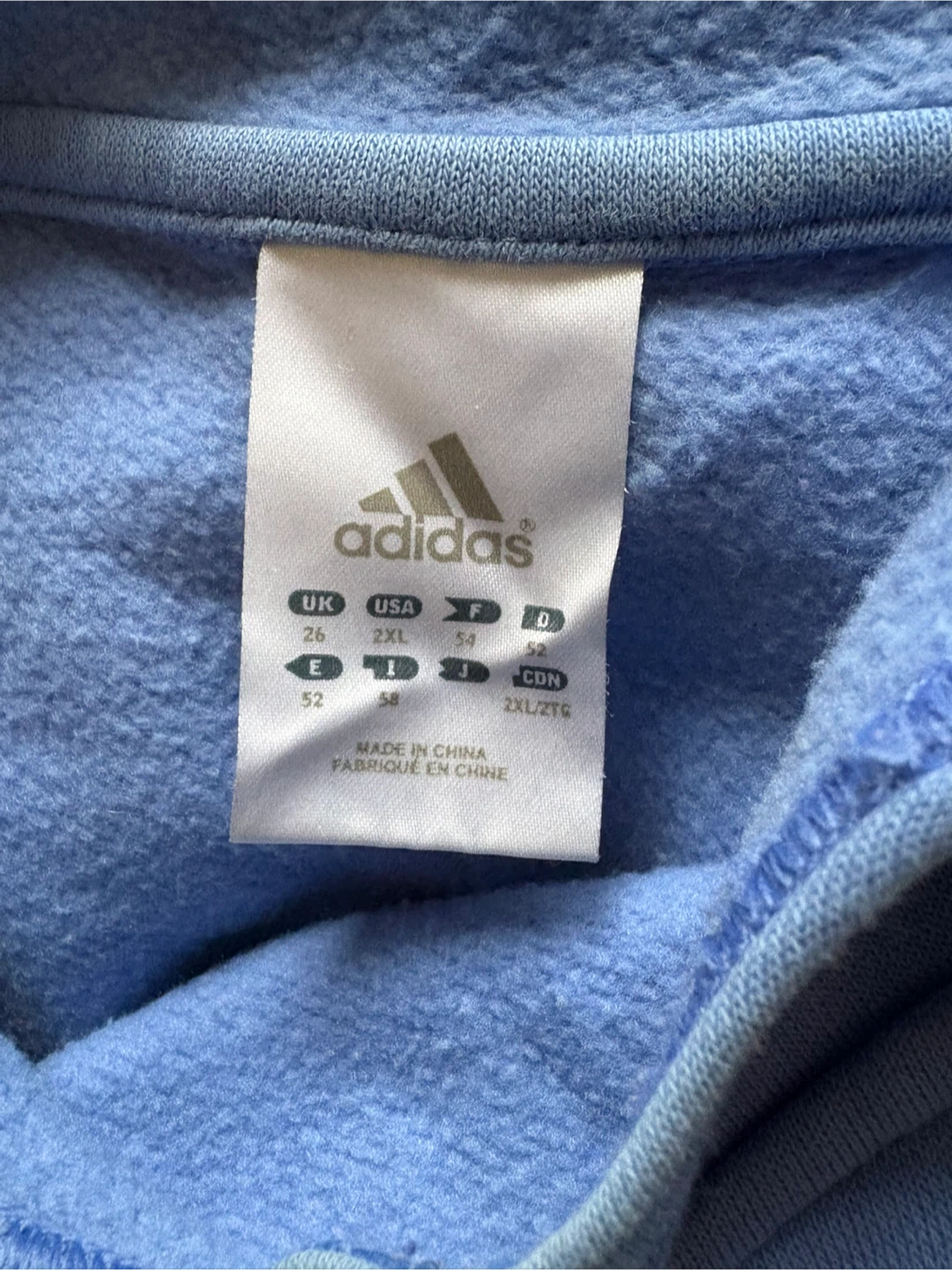 Adidas Hoodie Sweatshirt (Unisex) - Sz 2XL - photo 4