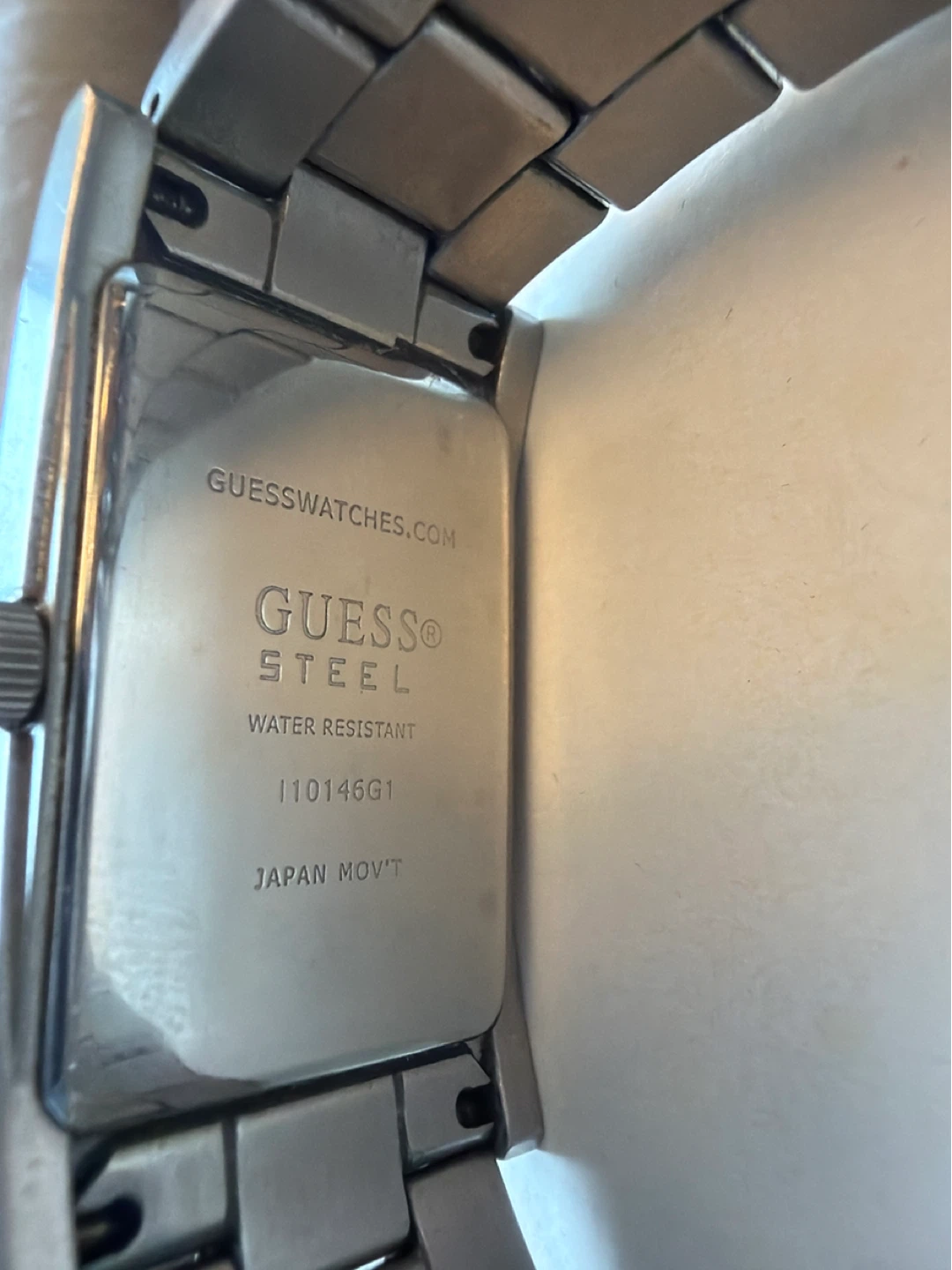Guess Rectangular Steel Watch - photo 2