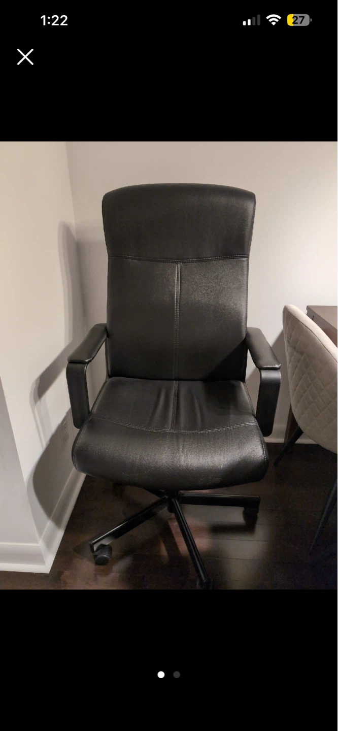 IKEA Black Office Chair