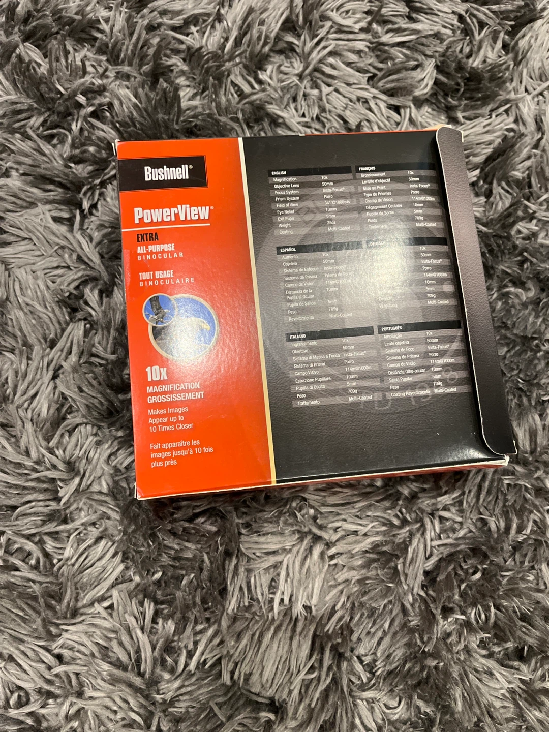 Bushnell PowerView 10x Magnification Binoculars - photo 3
