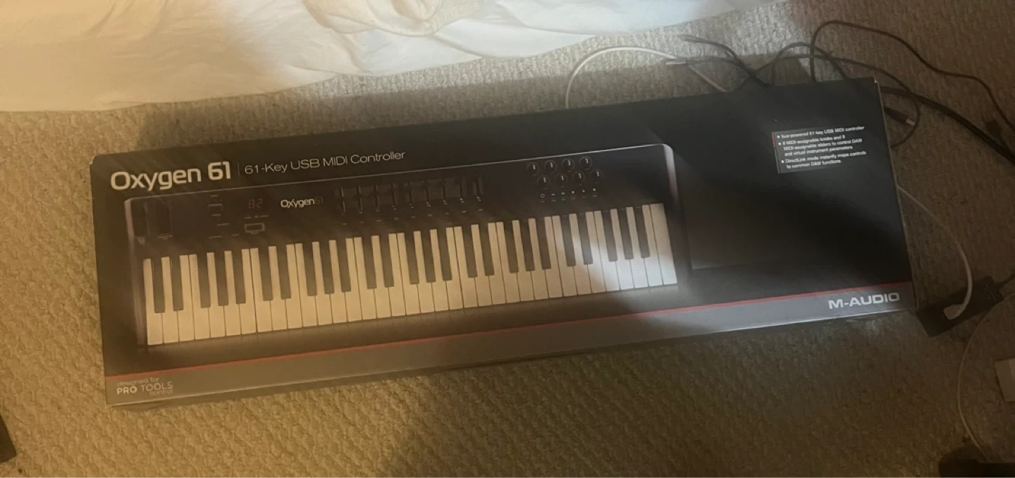 M-Audio Oxygen 61 61-Key USB MIDI Controller - photo 3