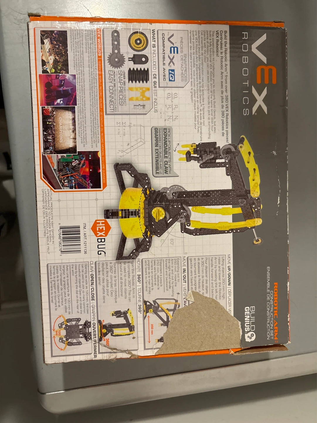 HEXBUG VEX Robotic Arm Building Kit - photo 2