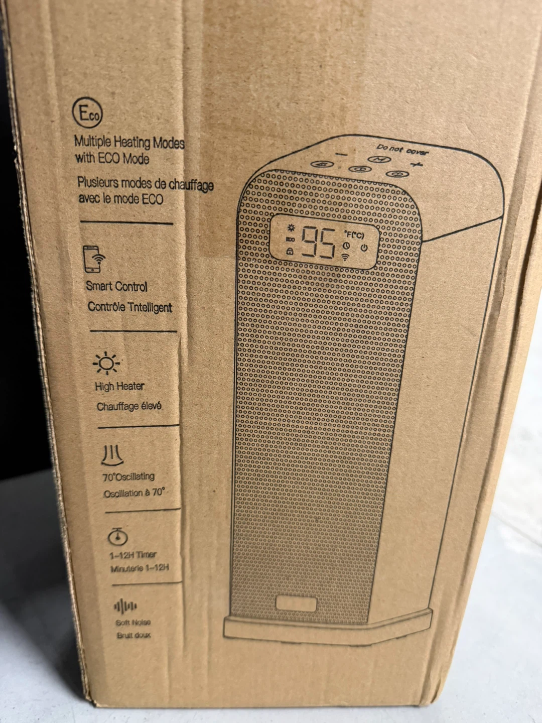Smart Electric Heater with WiFi and Voice Control - photo 5