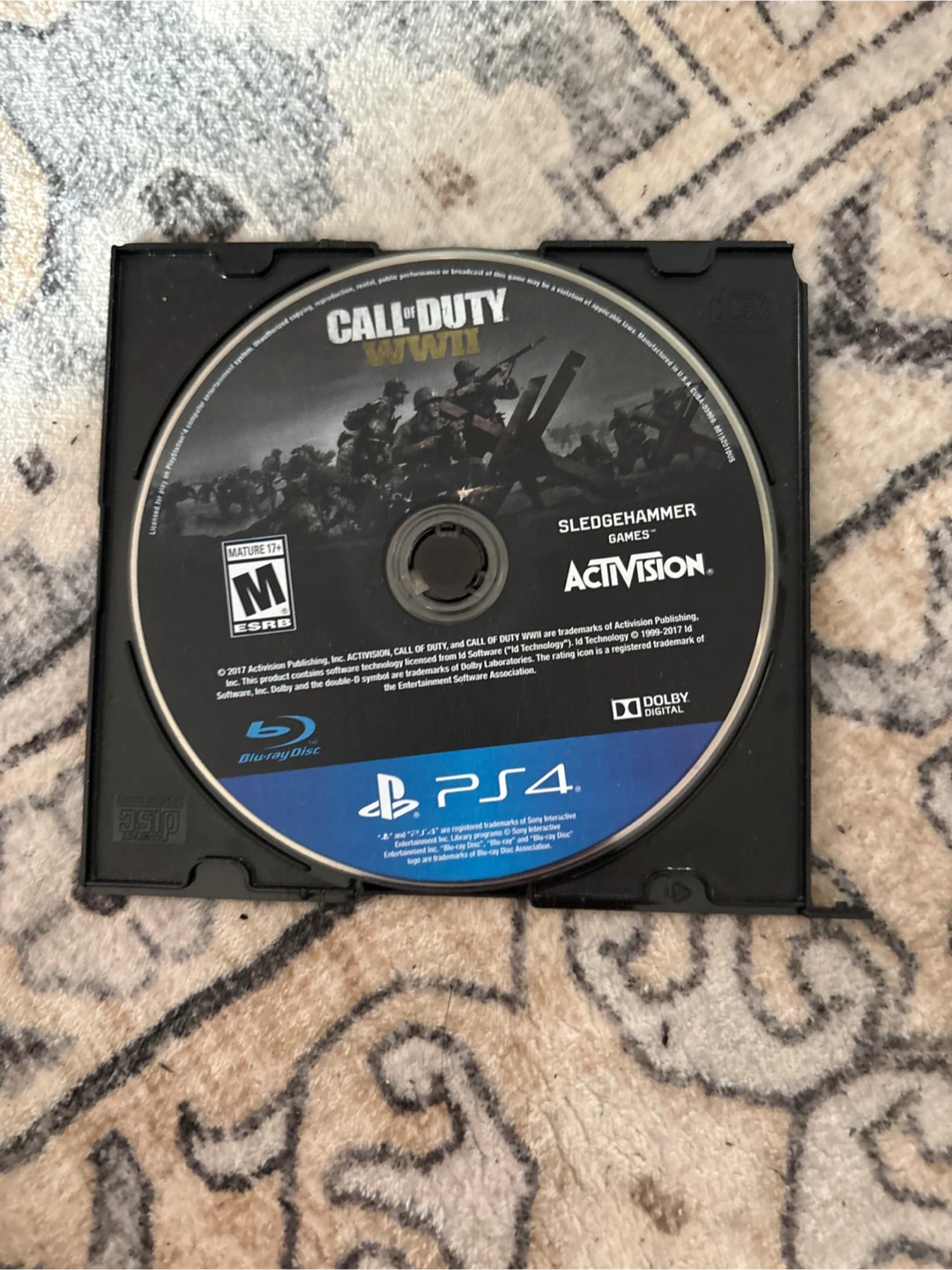 Call of Duty: WWII PS4 Blu-ray Disc