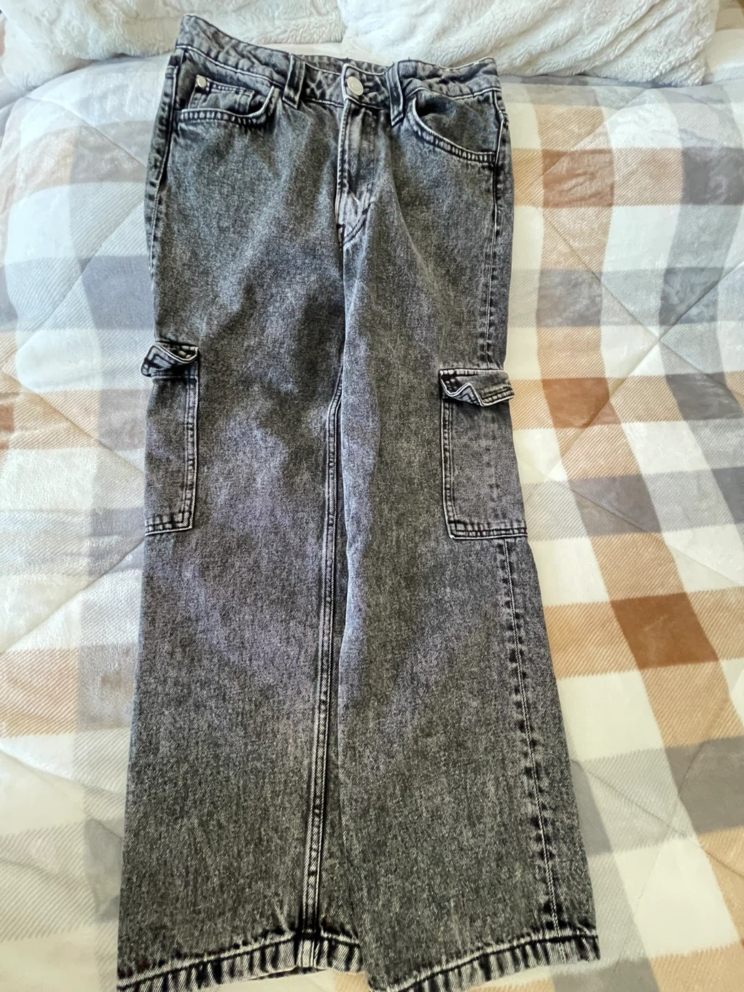 H&M Loose Fit Straight Leg Jeans - photo 4