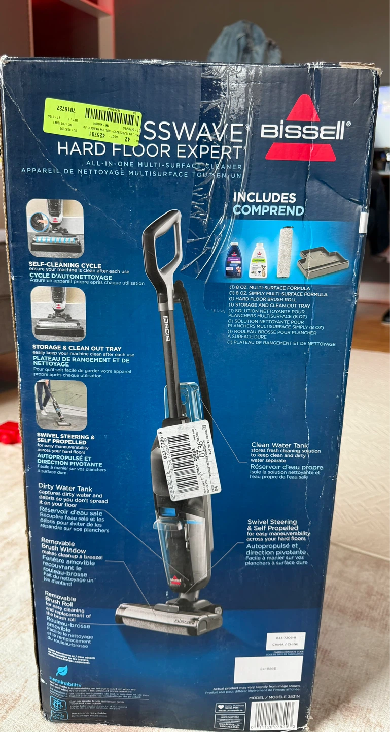 Bissell CrossWave Hard Floor Expert Multi-Surface Cleaner - photo 2